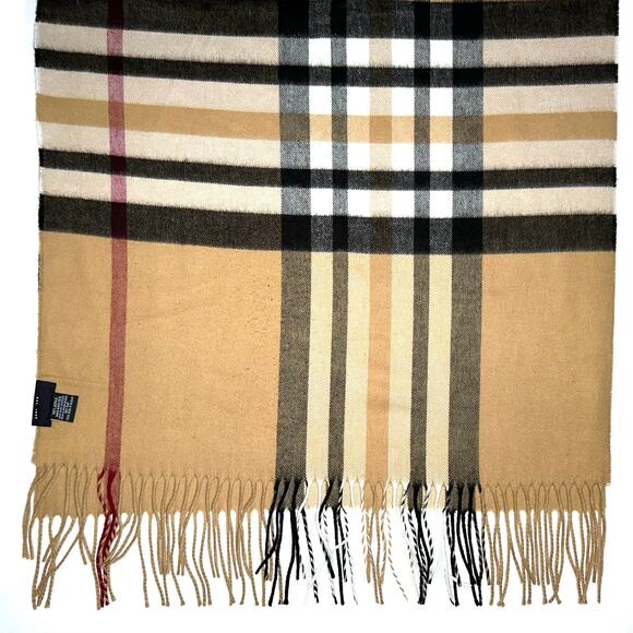 Fraas Plaid Classic Fringe Rectangle Scarf - Picture 5 of 10